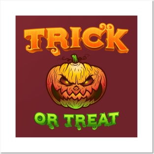 TRICK OR TREAT Posters and Art